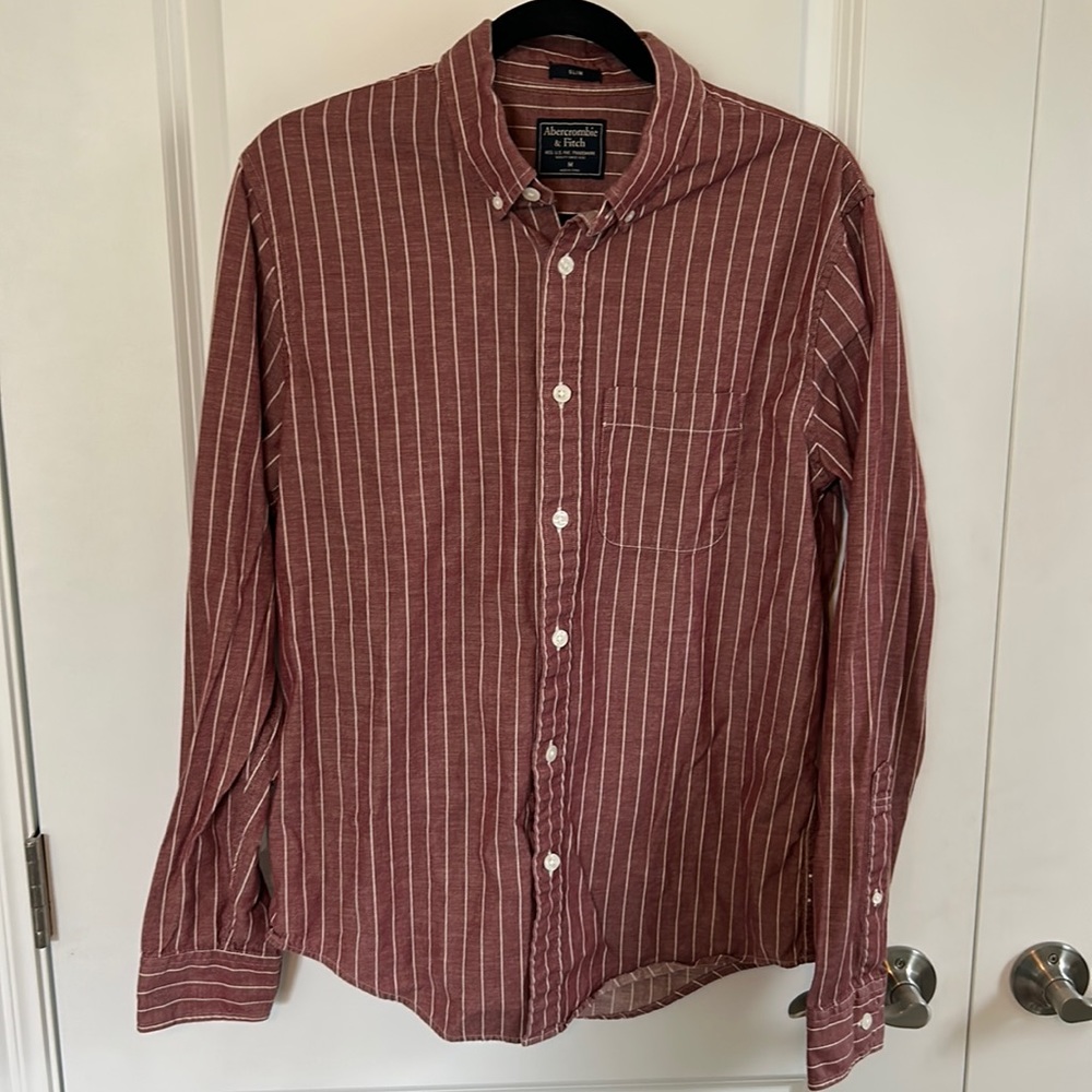 Abercrombie long sleeved button down